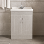 Freestanding  Bathroom 2 Door Traditional Basin Unit - Express Cambridge Solid Wood