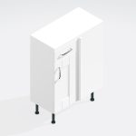 Bathroom  Drawerline (Dummy) Corner Base Unit - Express Cambridge Solid Wood