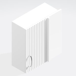 Bathroom 575mm High Corner Wall Unit -  Brockenhurst