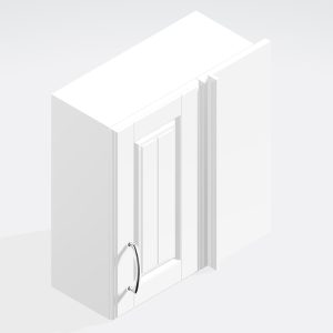 Bathroom  575mm High Corner Wall Unit - Chawton
