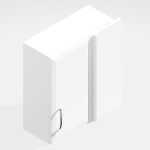 Bathroom 575mm High Corner Wall Unit -  Hambledon