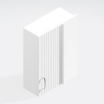 Bathroom 720mm High Corner Wall Unit -  Brockenhurst