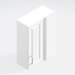 Bathroom  720mm High Corner Wall Unit - Chawton
