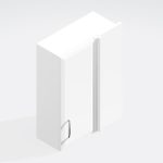 Bathroom 720mm High Corner Wall Unit -  Hambledon