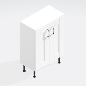 Bathroom  Double Highline Base Unit - Bramshaw