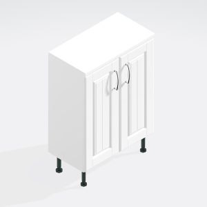 Bathroom  Double Highline Base Unit - Chawton