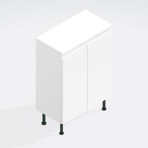 Bathroom  Double Highline Base Unit - Express Lucente