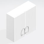 Bathroom 575mm High Double Wall Unit -  Brockenhurst