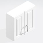 Bathroom  575mm High Double Wall Unit - Chawton