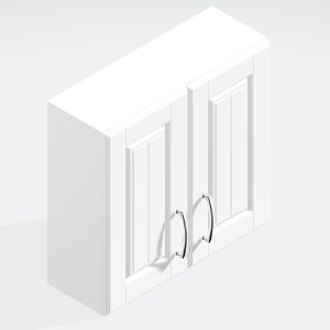 Bathroom  575mm High Double Wall Unit - Chawton