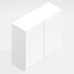 Bathroom  575mm High Double Wall Unit - Selborne