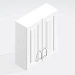 Bathroom  720mm High Double Wall Unit - Chawton