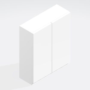 Bathroom  720mm High Double Wall Unit - Express Lucente