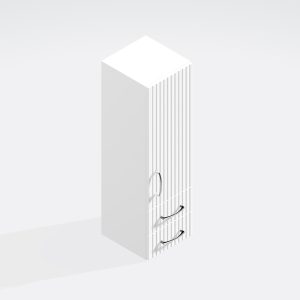 Bathroom 1010mm High Dresser Unit -  Brockenhurst