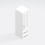 Bathroom  1010mm High Dresser Unit - Chawton