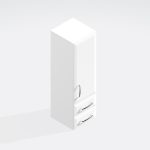 Bathroom 1010mm High Dresser Unit -  Hambledon