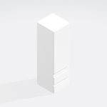 Bathroom  1010mm High Dresser Unit - Express Lucente