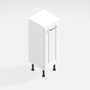 Bathroom  Linen Basket Unit - Chawton