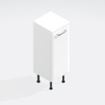 Bathroom Linen Basket Unit - Hambledon