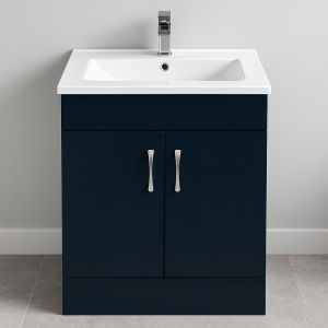 Freestanding Bathroom 2 Door Minimalist Basin Unit - Meon