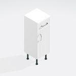 Bathroom Single Drawerline Base Unit -  Brockenhurst