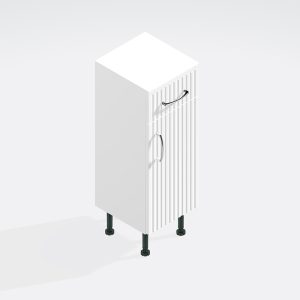 Bathroom Single Drawerline Base Unit -  Brockenhurst