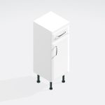 Bathroom Single Drawerline Base Unit -  Hambledon