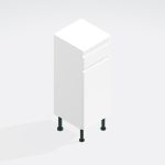 Bathroom  Single Drawerline Base Unit - Express Lucente