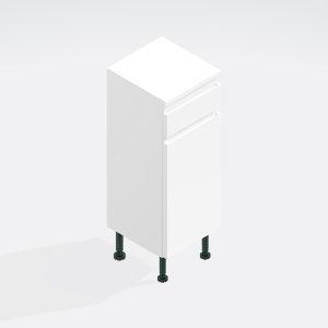 Bathroom  Single Drawerline Base Unit - Express Lucente