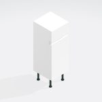 Bathroom  Single Drawerline Base Unit - True Rail