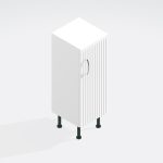 Bathroom Single Highline Base Unit -  Brockenhurst