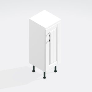 Bathroom  Single Highline Base Unit - Chawton