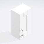 Bathroom  575mm High Single Wall Unit - New Milton Solid Wood