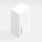 Bathroom 575mm High Single Wall Unit -  Hambledon