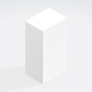 Bathroom  575mm High Single Wall Unit - True Rail