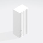 Bathroom 720mm High Single Wall Unit -  Brockenhurst