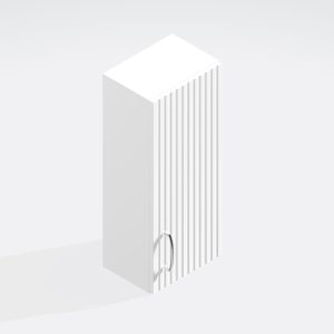 Bathroom 720mm High Single Wall Unit -  Brockenhurst