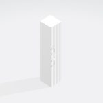 Bathroom Wall Hung Tall Unit Highline  1440mm High - Brockenhurst