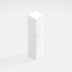 Bathroom Wall Hung Tall Unit Highline  1440mm High - Hambledon