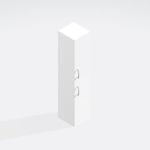 Bathroom Wall Hung Tall Unit Highline 1440mm High - Express Vivo