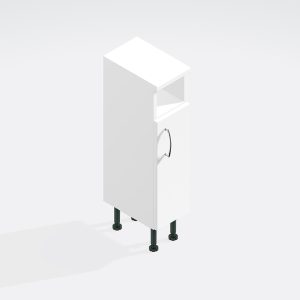 Bathroom  Toilet Roll Holder Base Unit - Bramshaw