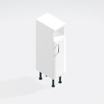 Bathroom Toilet Roll Holder Base Unit -  Hambledon