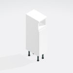 Bathroom  Toilet Roll Holder Base Unit - Selborne