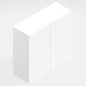 Bathroom
575mm High Double Mirrored Wall Unit - Bramshaw