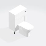 Bathroom  WC/Bidet Unit With Standard Panel - Express Cambridge Solid Wood