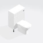 Bathroom WC/Bidet Unit With Standard  Panel - Brockenhurst