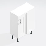 Bathroom  Highline Corner Base Unit - Wickham