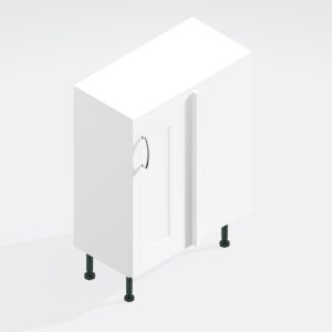 Bathroom  Highline Corner Base Unit - Wickham