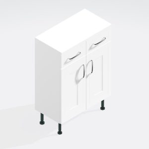 Bathroom  Double Drawerline Base Unit - Wickham