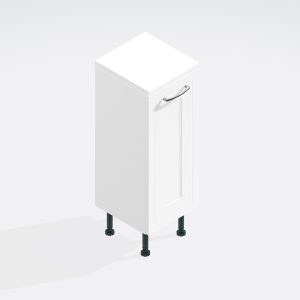 Bathroom  Linen Basket Unit - Wickham